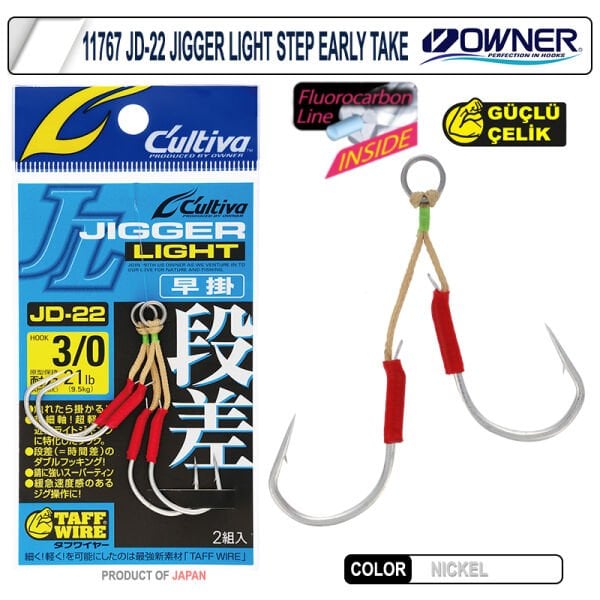 Cultiva 11767 JD-22 Jigger Light Step Early Take