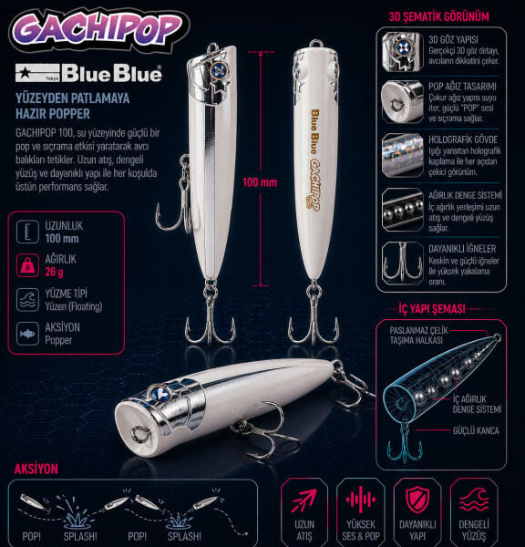GACHIPOP 100 POPPER 26G #04