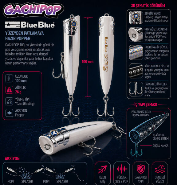 GACHIPOP 100 POPPER 26G #04