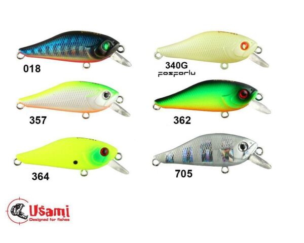 Usami Fury Shad 40F-SR 2.4 G Maket Balık 364