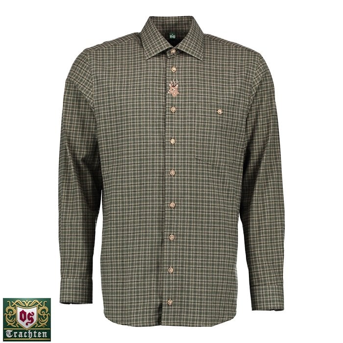 T. OS-Trachten Erkek Gömleği Uzun Kol 41/42