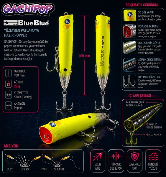 GACHIPOP 100 POPPER 26G #07
