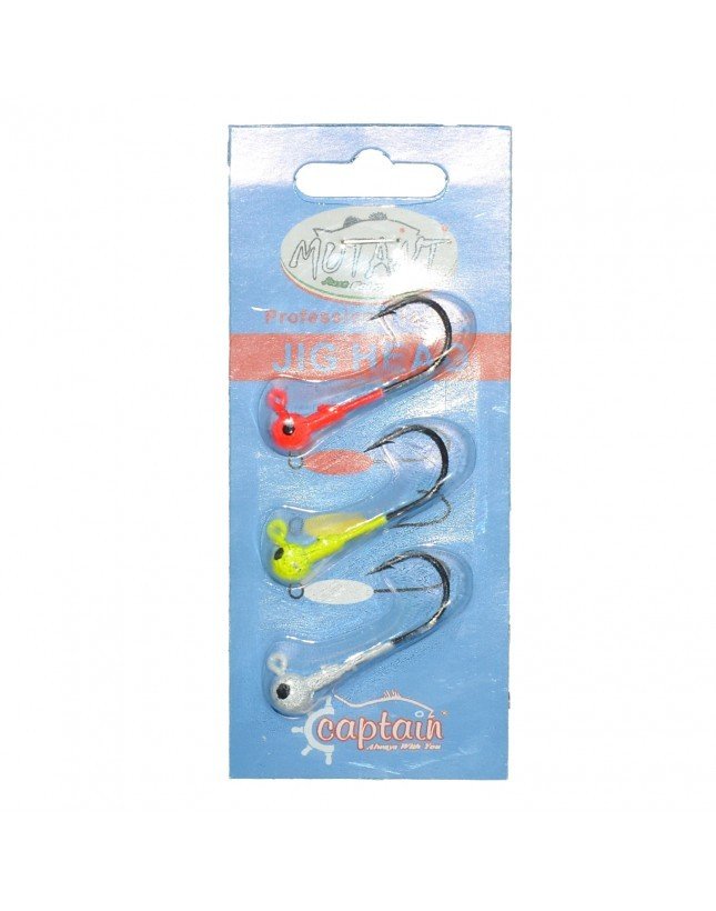 Mutant Jig Head Pukka 3'lü Mix Set