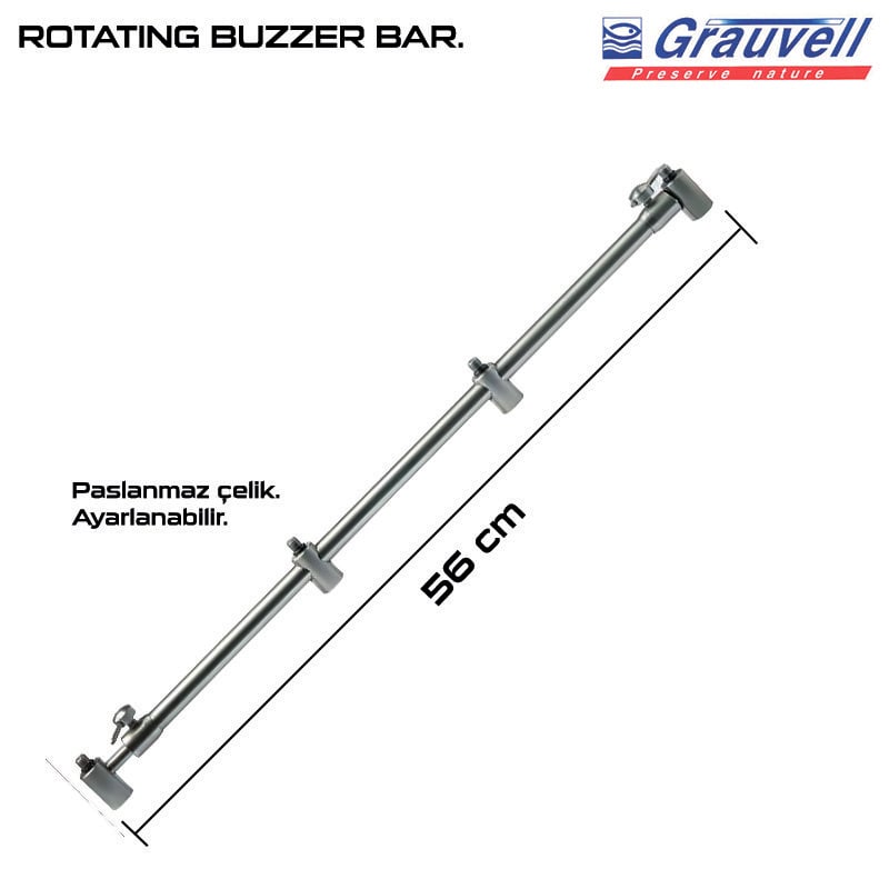 Grauvell BUZZER BAR ROT 56CM BZ-05