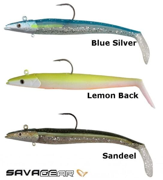 Savage gear Sandeel 18 cm 100 gr 2+1 Adet Sahte Balık