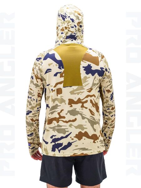 Fujin Pro Angler S24 Buff&Hoodie Natural Camo