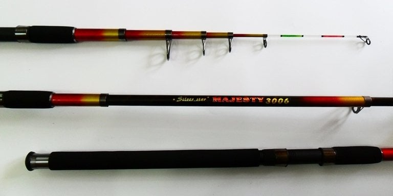 SILVERSTAR MAJESTY CARBON 100-300 GR TELESKOPİK KAMIŞ 3,50 MT 7 Parça (Kapalı: 75 CM)