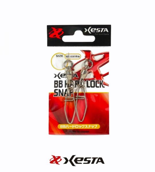 XESTA BB HARD LOCK SNAP KG #2 2P