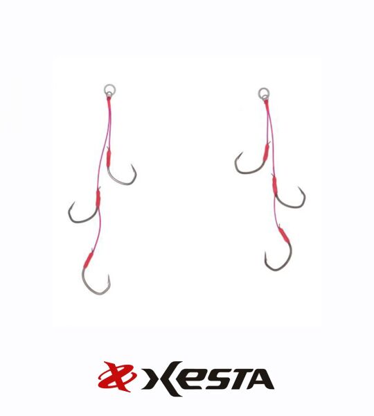 XESTA TRIPLE CLAW DEEP TUNE LONG ASSIST 2/0-3/0
