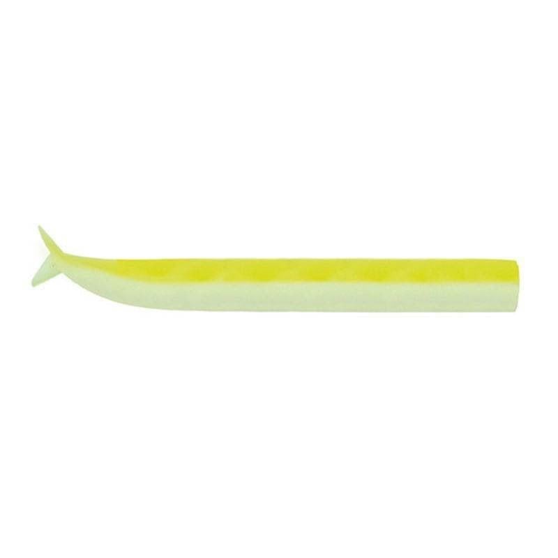 Crazy Sandeel CSE150/CSE235 3x-Gövde Jaune Fluo Silikon Yem