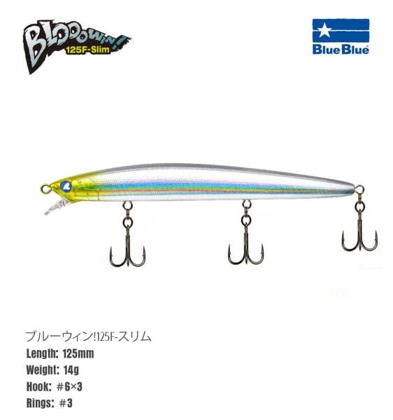 BLOOWIN! 125 SLIM FLOATING 14G #15