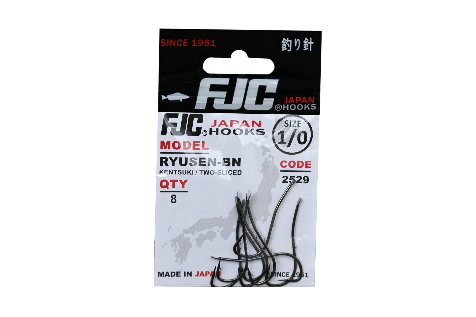 FJC2529 RYUSEN TWO SLICED BLACK NIKEL 7