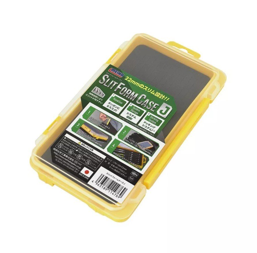 Meiho Slit Form Case J Evalı LRF Maket Kutusu Sarı
