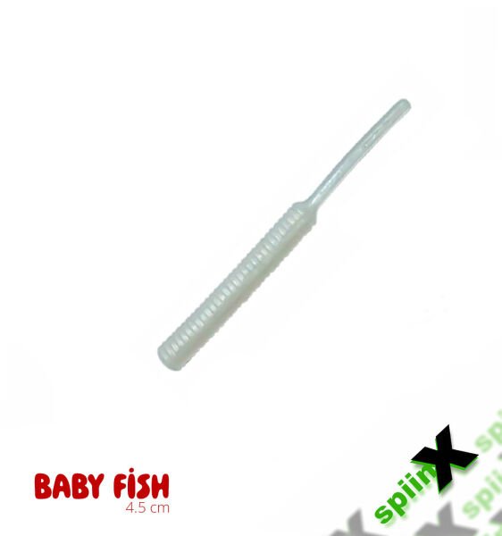 SPIINX BABY FISH SİLİKON 4.5CM 18P GLOW PEARL WHITE