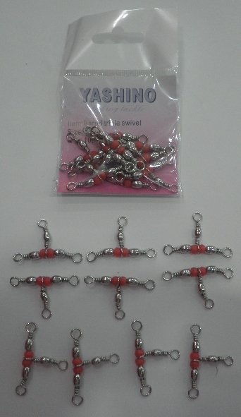 Yashino YM-1705 Fosforlu Üçlü Fırdöndü - İnox 7x9