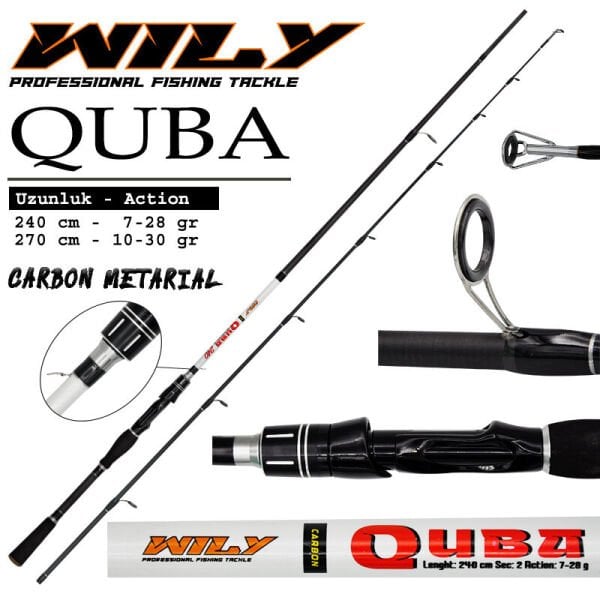 Wily Quba Spin Kamış 10-30 gr