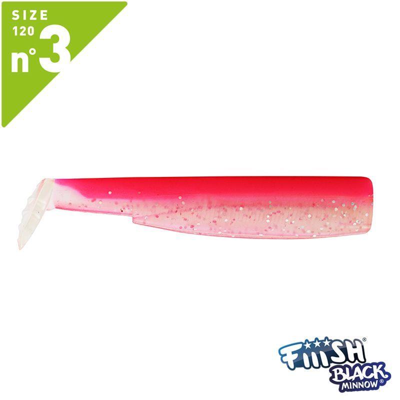 Fiiish BM120/3 BM351 3 Adet Gövde Rose Fluo Silikon Yem