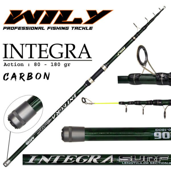 Wily Integra Surf Kamışı 80-180 gr
