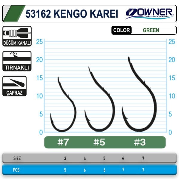 Owner 53162 Kengo Karei S. Green İğne