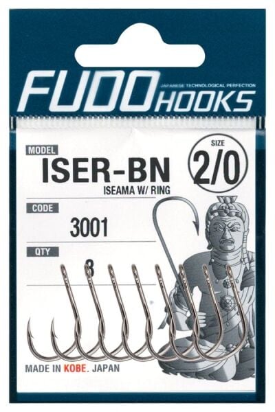 Fudo 3001 Iseama Delikli Pala Black Nikel İğne 6