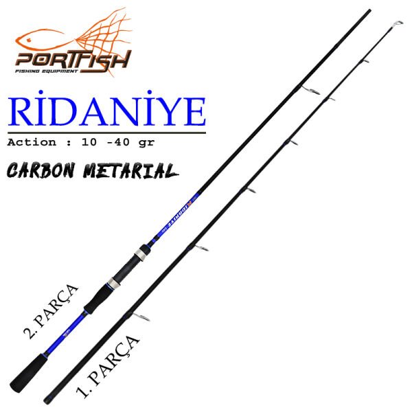 Portfish Ridaniye Spin 240 cm 10-40 GR  1.PARÇA  (Yedek Parçası)