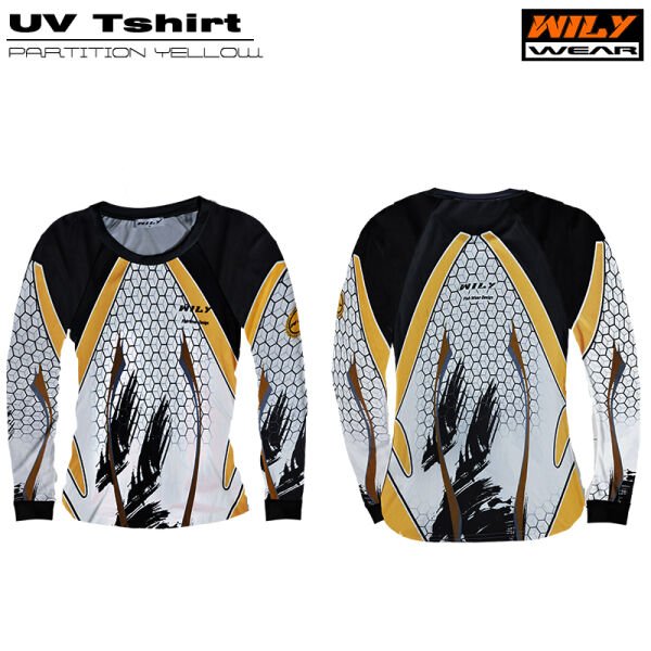 Wily Wear UV T-Shirt PartitionYellow