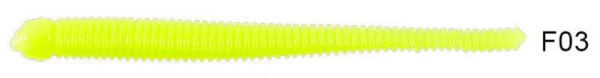 Lucky John Salt Worm Lrf Silikonu F03