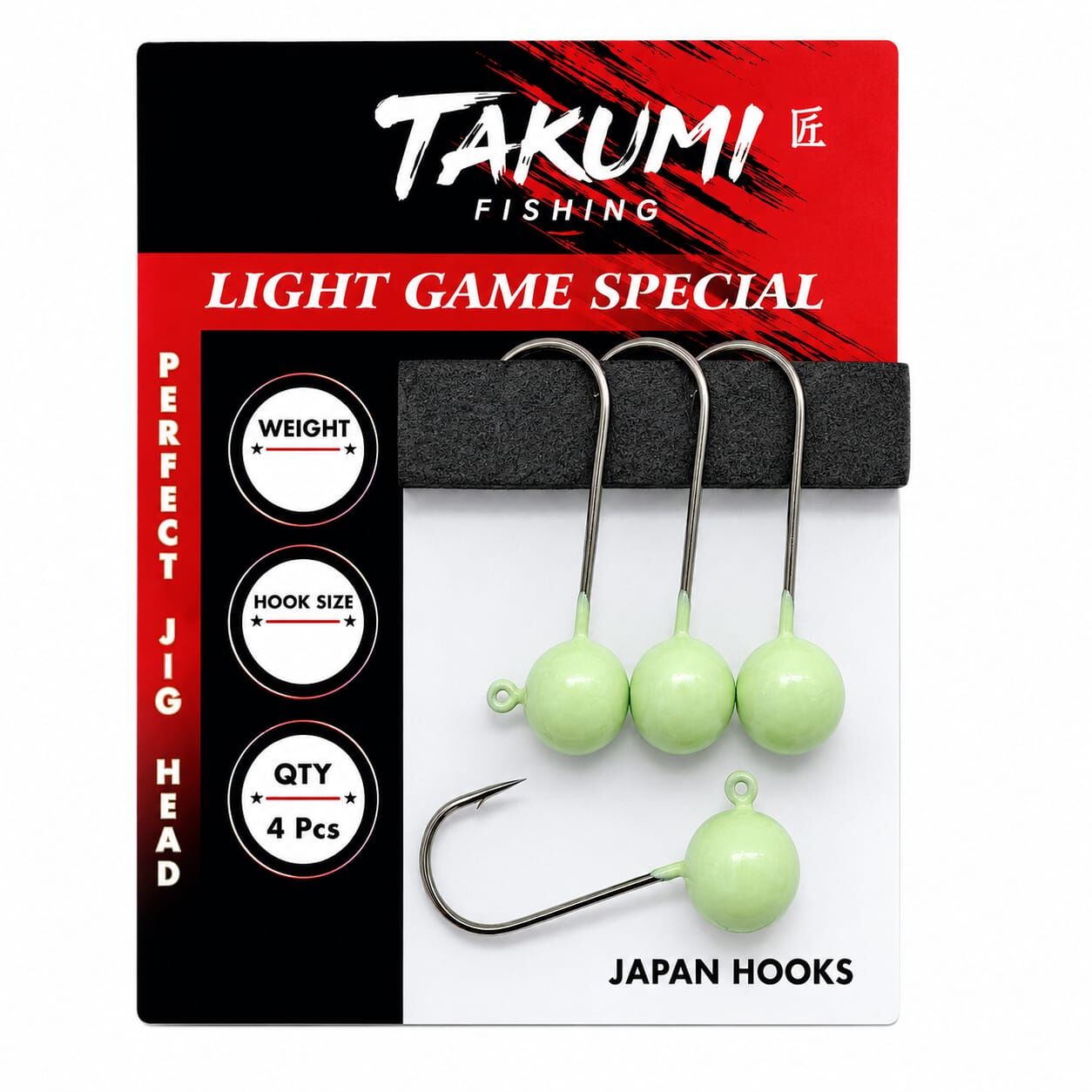 JİGHEAD LRF GLOW 4 LÜ PAKET 4 GR