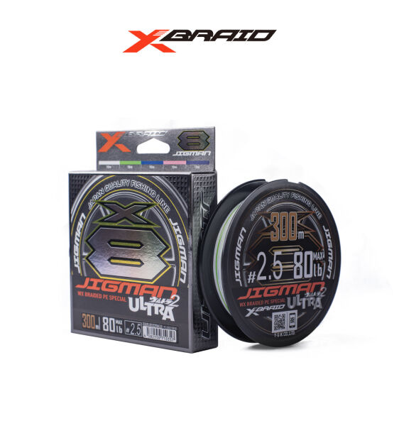 YGK X005 JIGMAN ULTRA PE X8 300M 20KG 0.26 MULTİCOLOR
