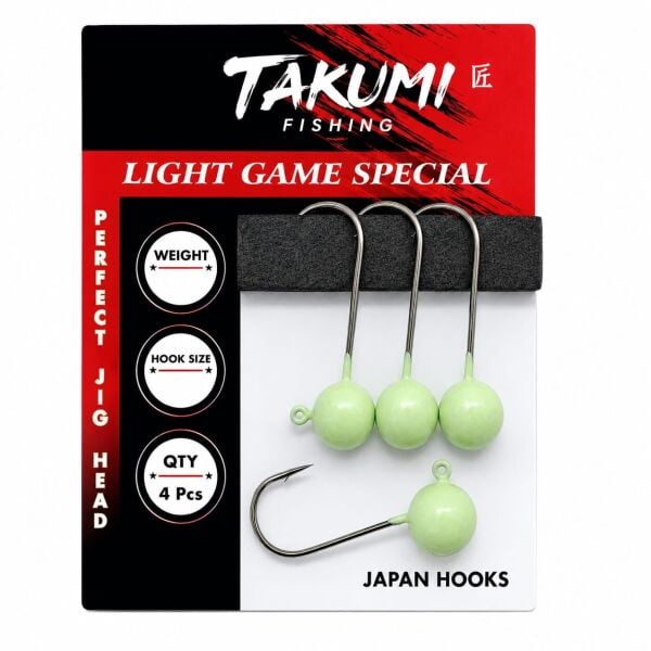 JİGHEAD LRF GLOW 4 LÜ PAKET 4.5 GR
