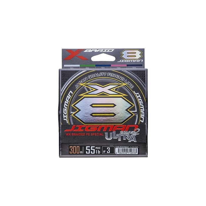 YGK X005 JIGMAN ULTRA PE X8 300M 25KG 0.285 MULTİCOLOR