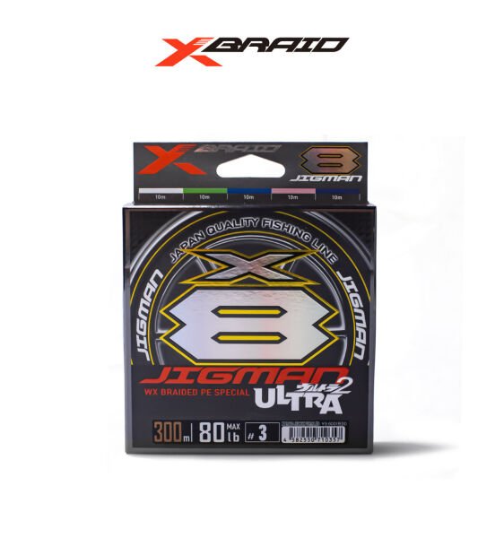 YGK X005 JIGMAN ULTRA PE X8 300M 25KG 0.285 MULTİCOLOR