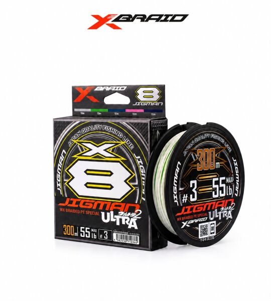 YGK X005 JIGMAN ULTRA PE X8 300M 25KG 0.285 MULTİCOLOR