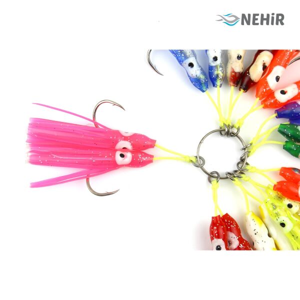 Asist İğne İkili Ahtapotlu 10p