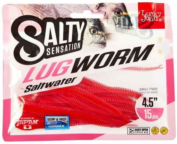 Lucky John Lugworm 4.5'' Kokulu Lrf Yemi 11.5 Cm F40