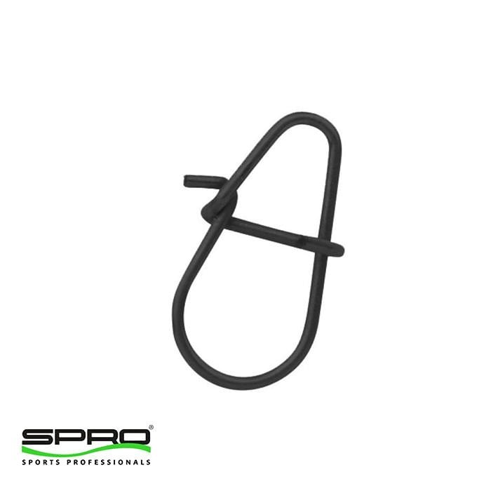 SPRO Matte Siyah HD #6mm Klips
