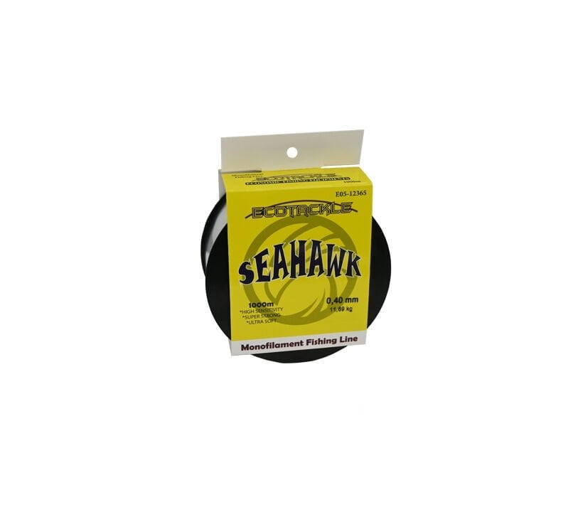 ECOTACKLE  SEAHAWK 1000M, ŞEFFAF 0.40 MM