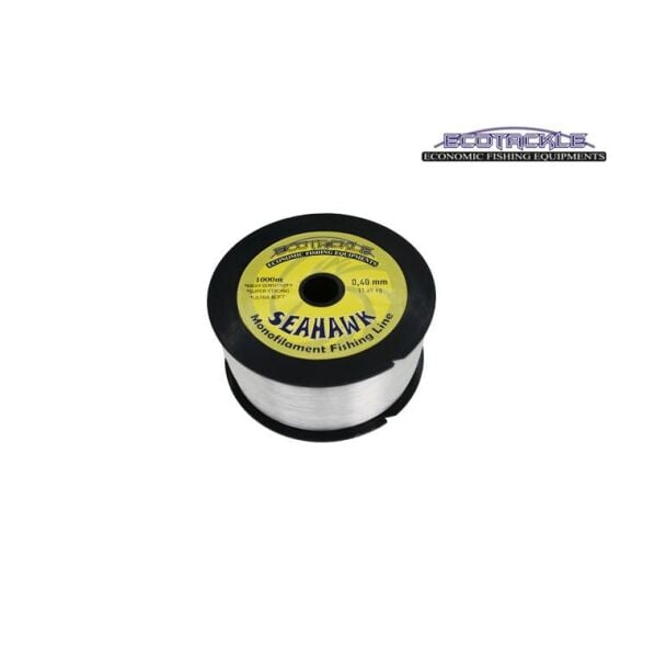 ECOTACKLE  SEAHAWK 1000M, ŞEFFAF 0.30 MM