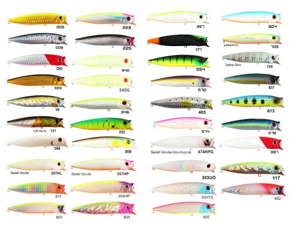 Usami Combo Pop 100F 12.1 G Maket Balık 554