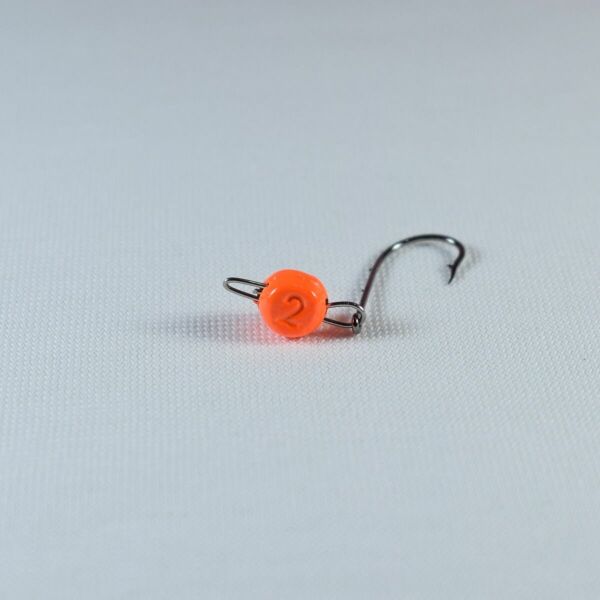 SPIINX FLASH HEAD JIGHEAD UV TURUNCU 3.5G #7 4P