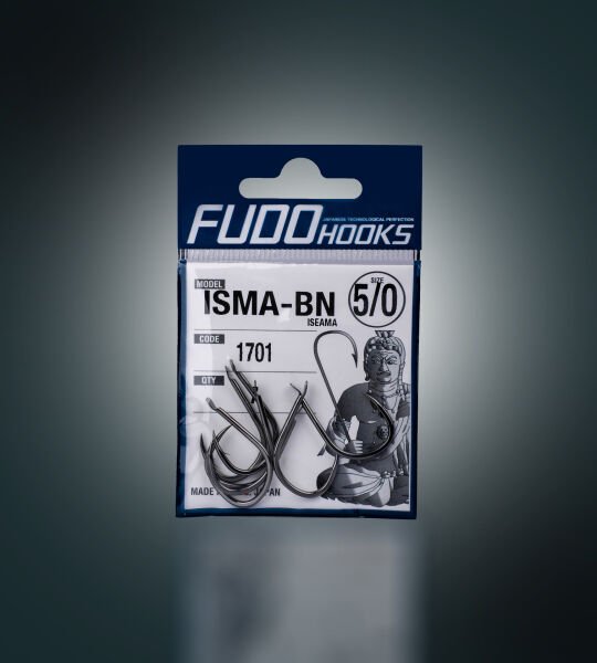 1701 ISEAMA #5/0 BLACK NIKEL 7P