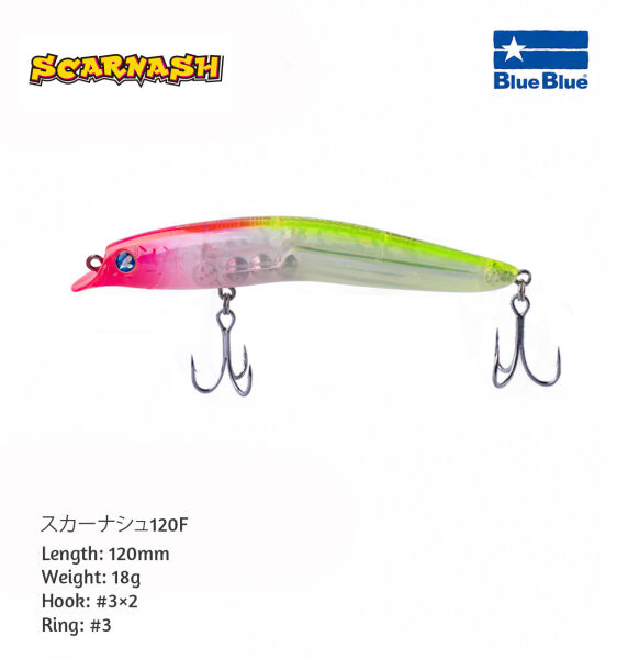 SCARNASH 120 FLOATING 18G #08