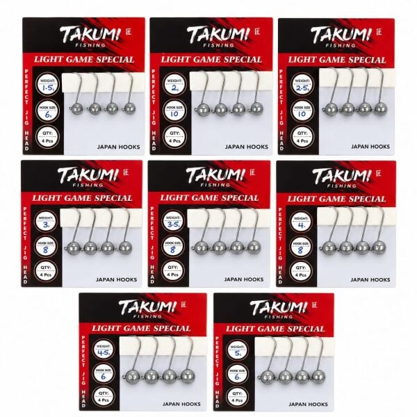 JİGHEAD AJİ NİCKEL 4 LÜ PAKET 2.5 GR