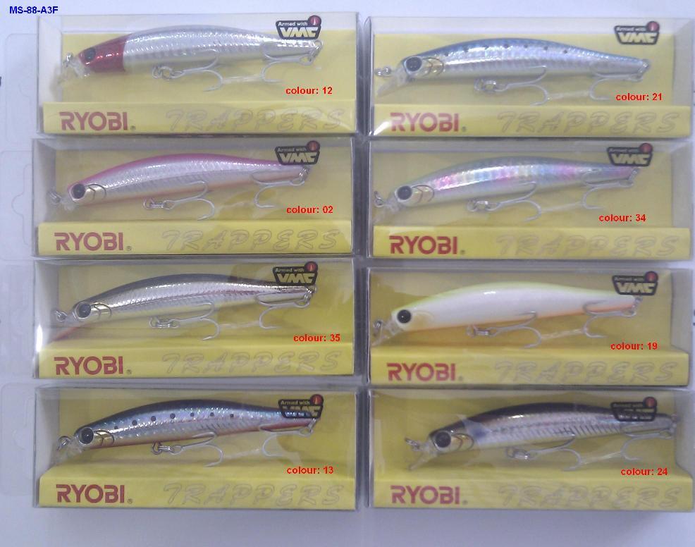 Ryobi Maket Balık MS-88-A3F Boy: 88MM Colour: 12