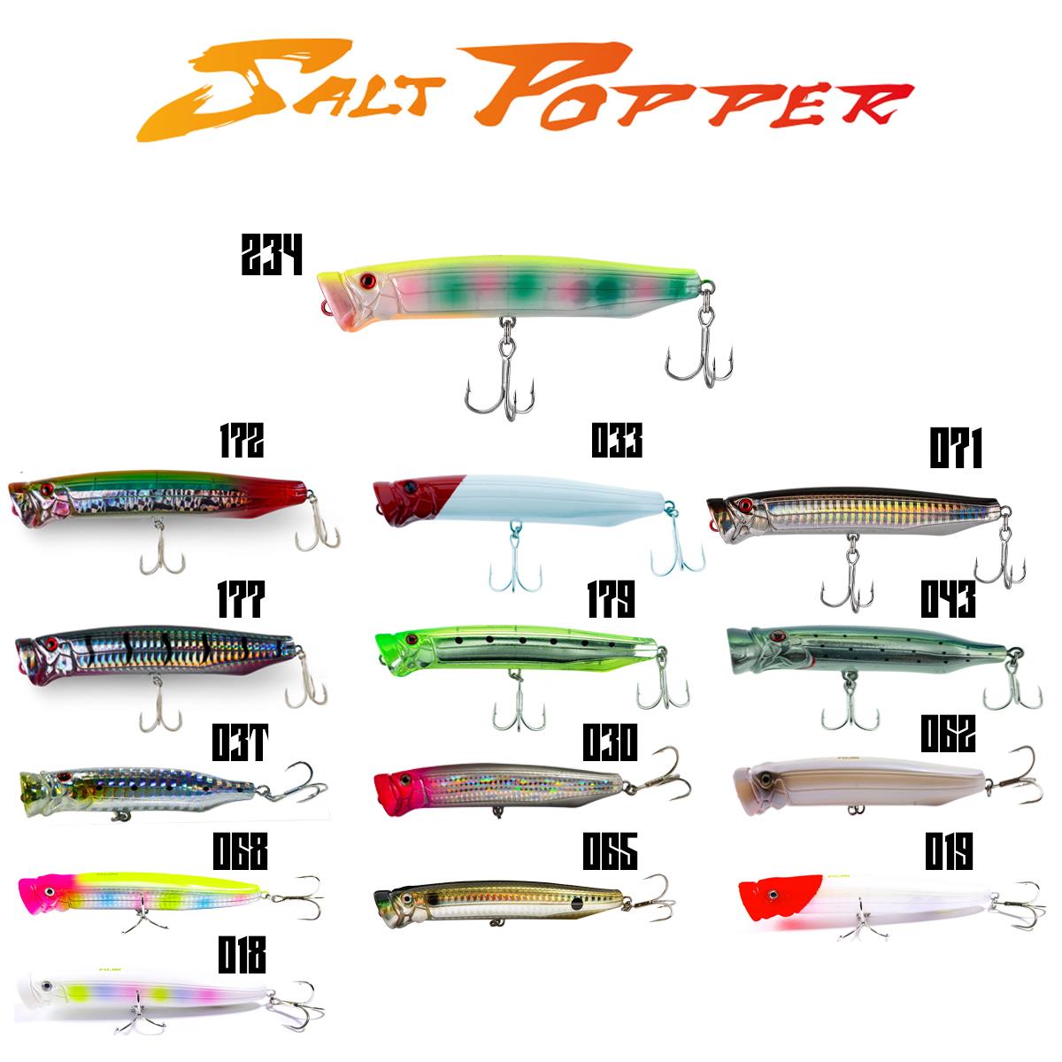 Fujin Salt Popper Su Üstü Maket Balık SP120SW