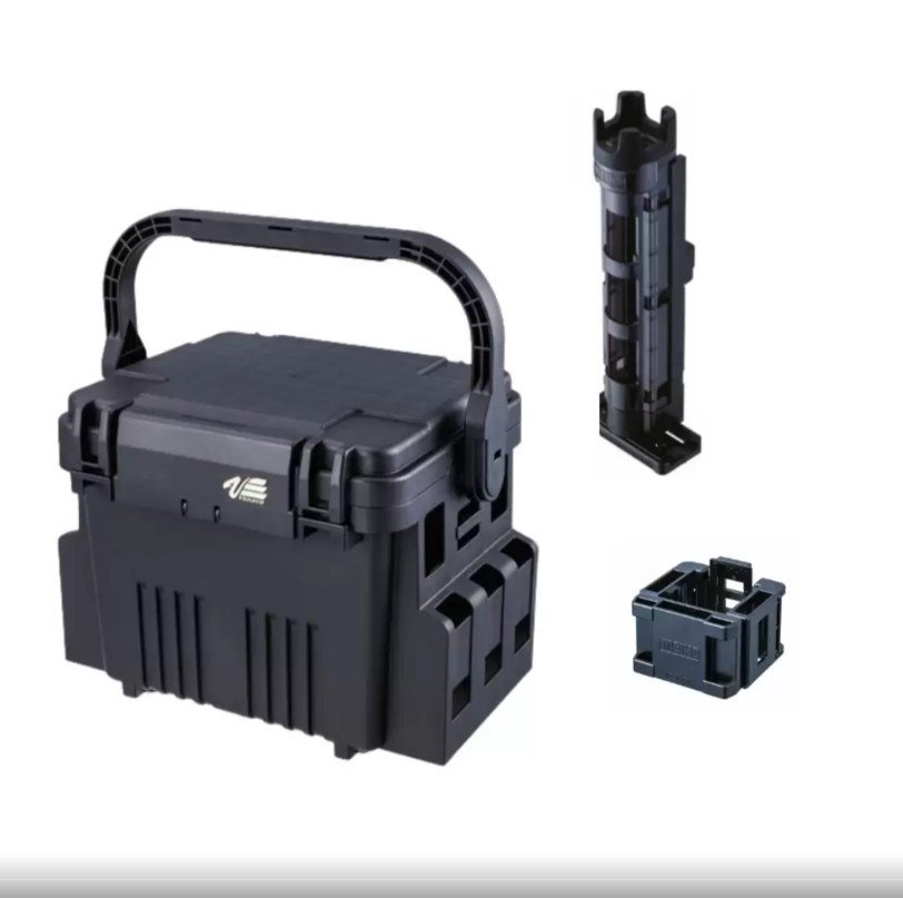 Meiho VS-7055N Combo Siyah (Takım Çantası Siyah + Rod Stand 250L Siyah + Multi Holder BM-25)