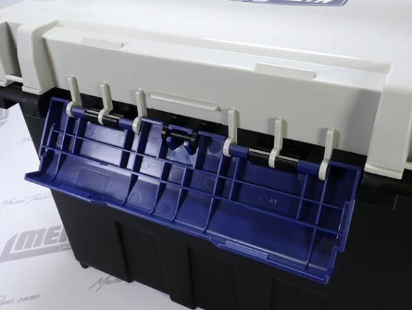 Meiho Bucket Mouth BM-9000 Siyah Takım Kutusu + Hard Belt BM-200 Askı