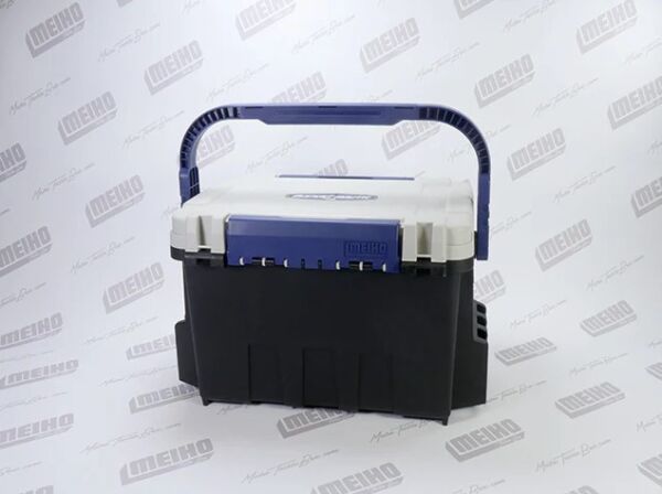 Meiho Bucket Mouth BM-9000 Siyah Takım Kutusu + Hard Belt BM-200 Askı