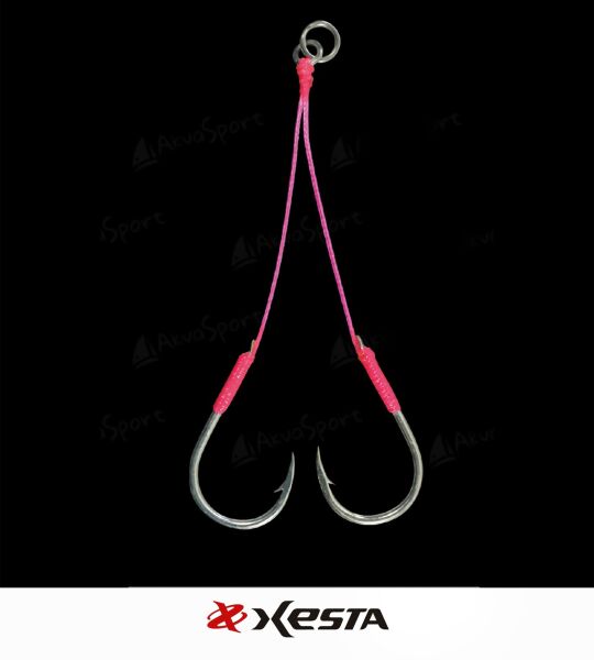 XESTA W CLAW HOLD TUNE ASSIST IĞNE DOUBLE 4 CM #4/0 2P