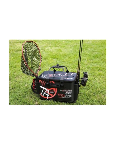 NOMURA NM80000200 Trout Bag 40LT Kamış Aparatlı PVC Malzeme Çantası 40x26x26cm
